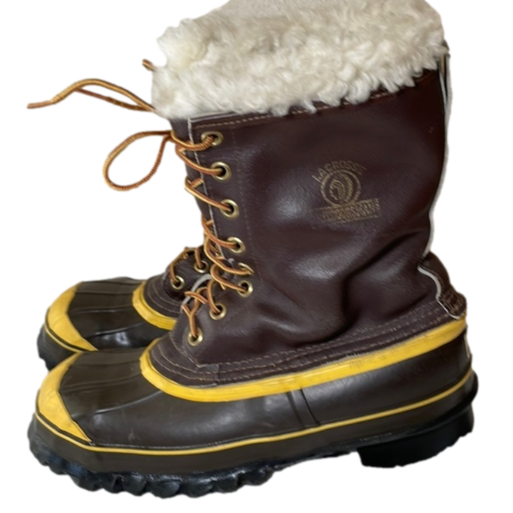 La Crosse Steel Shank Snow Boots Size 9
